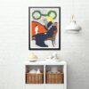 Edward Penfield – Evergreen Loops, Bohemian Decor, Smooth Matte Art Print