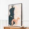 Edward Penfield – Greyhound Stroll, Bohemian Decor, Smooth Matte Art Print