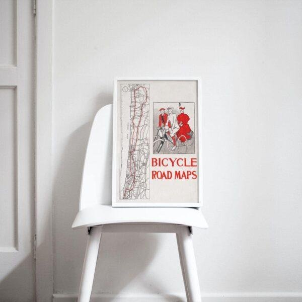 Edward Penfield – Open Road, Bohemian Decor, Smooth Matte Art Print