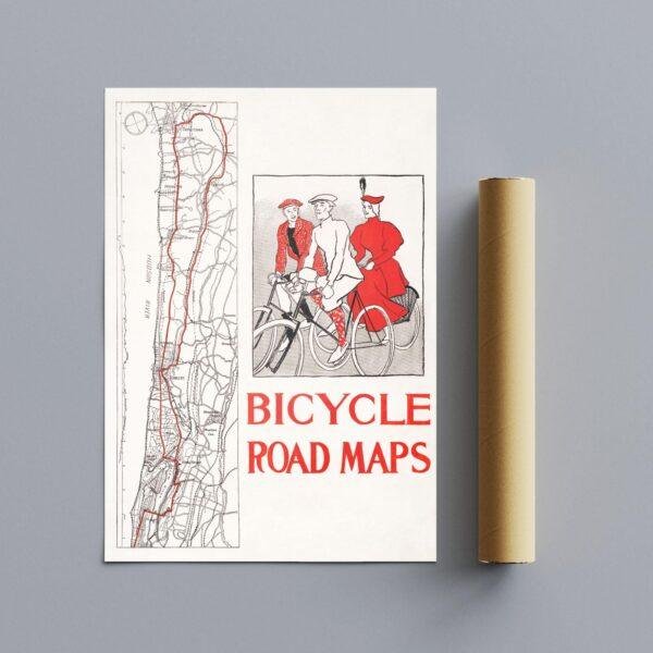Edward Penfield – Open Road, Bohemian Decor, Smooth Matte Art Print