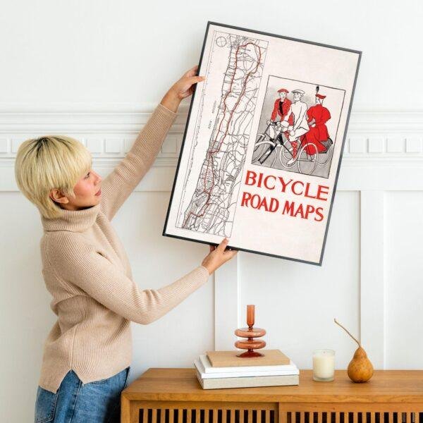 Edward Penfield – Open Road, Bohemian Decor, Smooth Matte Art Print