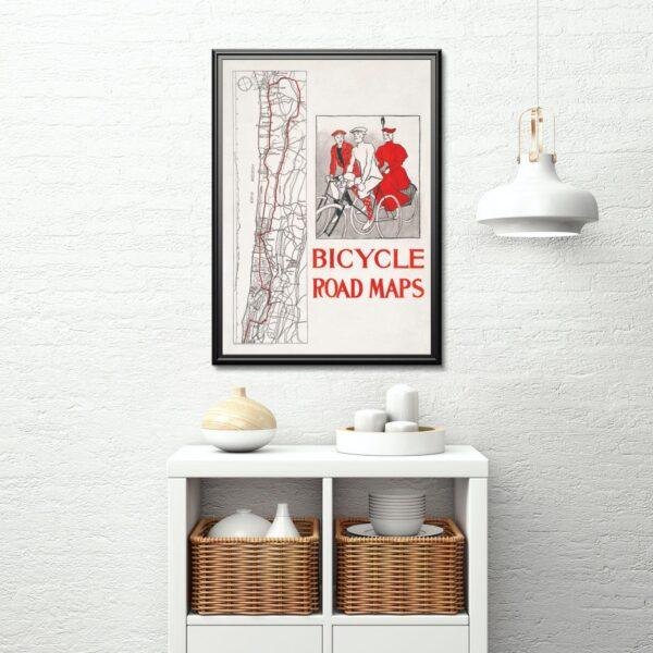 Edward Penfield – Open Road, Bohemian Decor, Smooth Matte Art Print