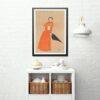 Edward Penfield – Scarlet Storm, Bohemian Decor, Smooth Matte Art Print
