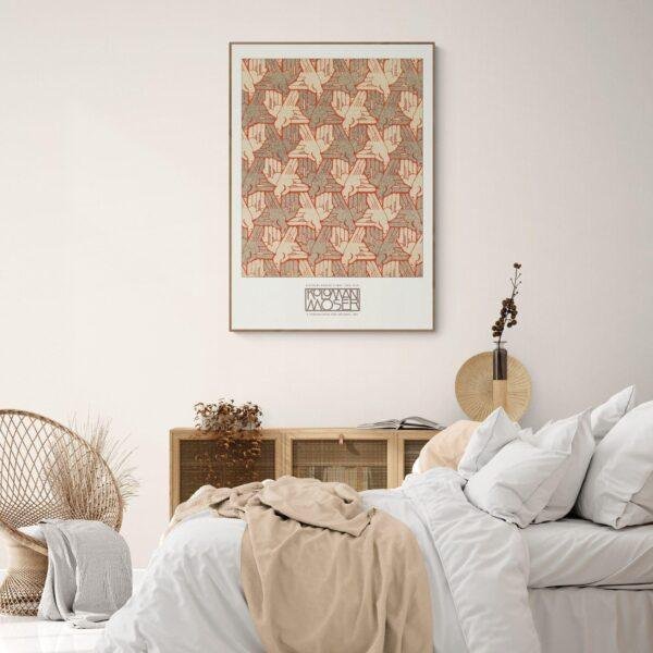Koloman Moser - A Thousand Ravens, Mid Century Modern, Vienna Wall Art