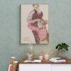Egon Schiele - Lovers, Expressionist Masterpiece, Smooth Matte Art Print