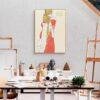 Egon Schiele - Mother & Daughter, Expressionist Masterpiece, Smooth Matte Art Print