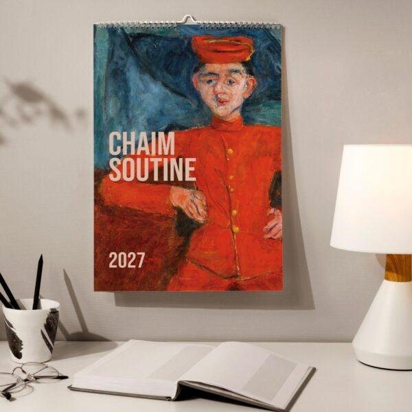 Chaim Soutine Wall Calendar - French Artist, Expressionist Art, Semi-Glossy Paper