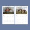 John Ferneley Wall Calendar – English Artist, Vintage Horse Art, Equestrian Gift, Semi-Glossy Paper