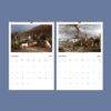 John Ferneley Wall Calendar – English Artist, Vintage Horse Art, Equestrian Gift, Semi-Glossy Paper