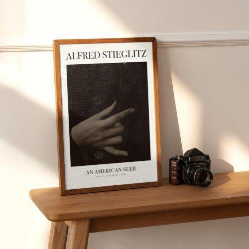 Alfred Stieglitz - Georgia O'Keeffe, Analog Photography, Matte Paper Poster