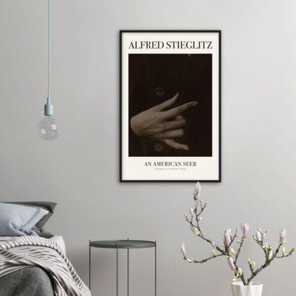 Alfred Stieglitz - Georgia O'Keeffe, Analog Photography, Matte Paper Poster