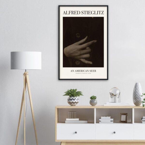 Alfred Stieglitz - Georgia O'Keeffe, Analog Photography, Matte Paper Poster