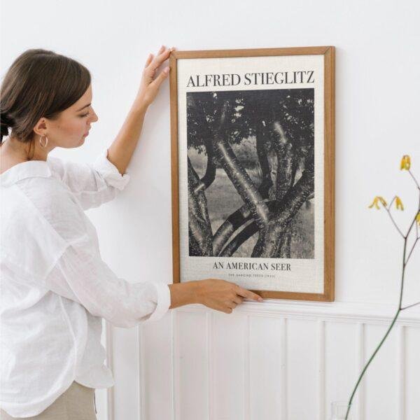 Alfred Stieglitz - Dancing Trees, Analog Photography, Matte Paper Poster