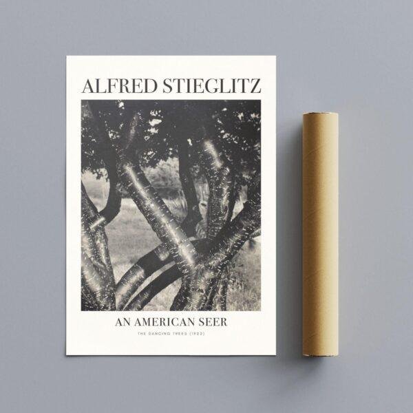 Alfred Stieglitz - Dancing Trees, Analog Photography, Matte Paper Poster