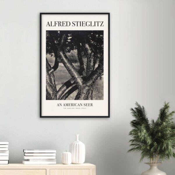 Alfred Stieglitz - Dancing Trees, Analog Photography, Matte Paper Poster