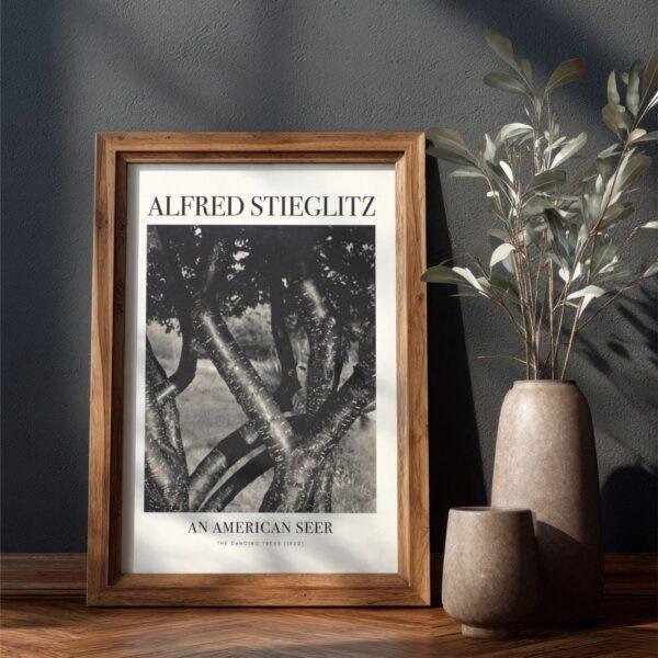 Alfred Stieglitz - Dancing Trees, Analog Photography, Matte Paper Poster