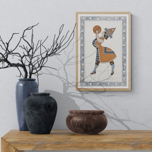 Augustus Jansson - Queen City Ink, Circus Athlete, Smooth Matte Print