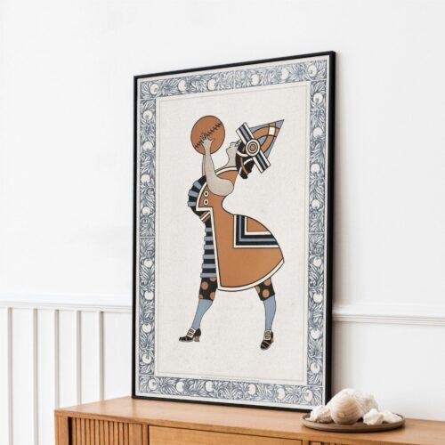 Augustus Jansson - Queen City Ink, Circus Athlete, Smooth Matte Print