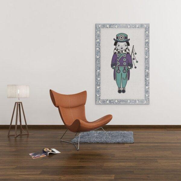 Augustus Jansson - Queen City Ink, Emerald Trickster, Smooth Matte Print