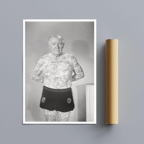 Vintage Tattoo Art – A Lifetime in Ink, Smooth Matte Print