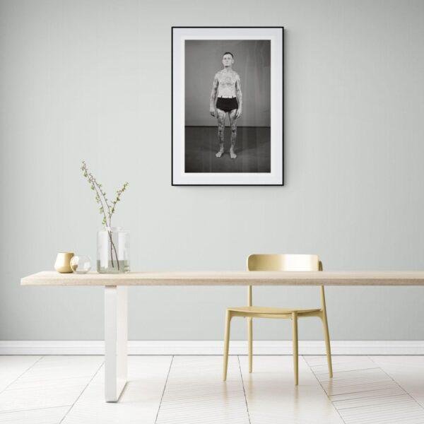 Vintage Tattoo Art – The Tattooed Everyman, Smooth Matte Print