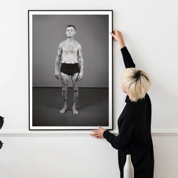 Vintage Tattoo Art – The Tattooed Everyman, Smooth Matte Print