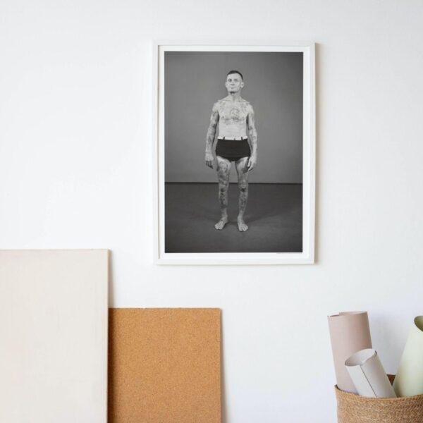 Vintage Tattoo Art – The Tattooed Everyman, Smooth Matte Print