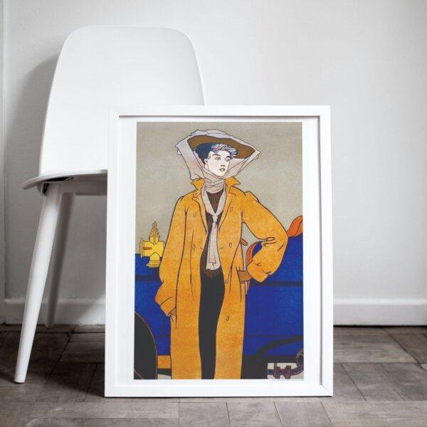 Edward Penfield - Roadside Elegance, Bohemian Decor, Smooth Matte Art Print