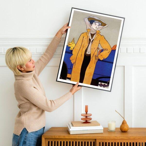 Edward Penfield - Roadside Elegance, Bohemian Decor, Smooth Matte Art Print