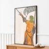 Edward Penfield – Joan of Arc, Bohemian Decor, Smooth Matte Art Print