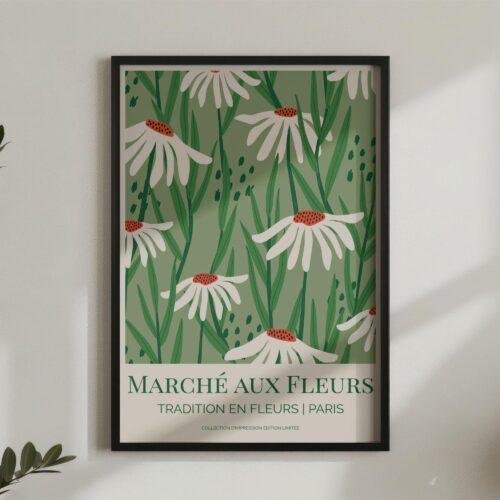 Paris Flower Market - Gallery Matte