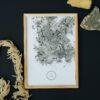 William Henry Fox Talbot - Dandelion Seeds, Vintage Photos, Smooth Matte Art Print