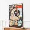 Edward Penfield – Holiday Fireside, Bohemian Decor, Smooth Matte Art Print