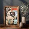 Edward Penfield – Holiday Fireside, Bohemian Decor, Smooth Matte Art Print