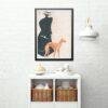 Edward Penfield – Greyhound Stroll, Bohemian Decor, Smooth Matte Art Print