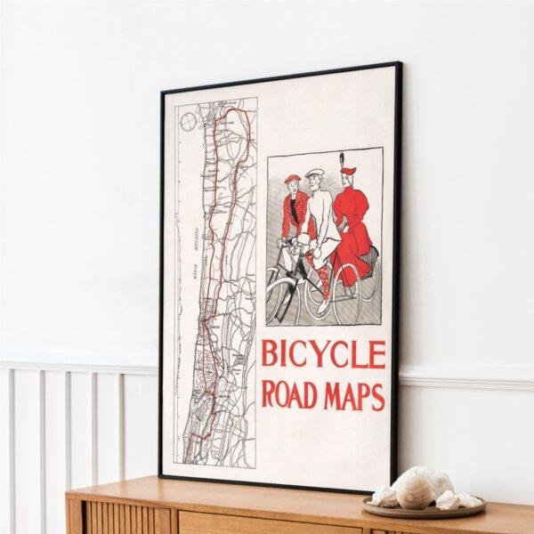 Edward Penfield – Open Road, Bohemian Decor, Smooth Matte Art Print