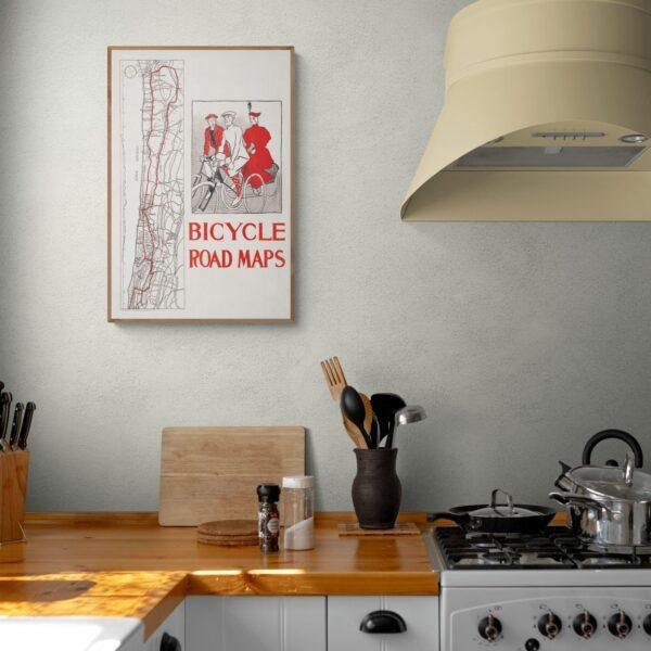Edward Penfield – Open Road, Bohemian Decor, Smooth Matte Art Print
