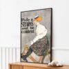 Edward Penfield – Content Ride, Bohemian Decor, Smooth Matte Art Print