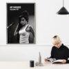 Amy Winehouse - Jazz Music Poster, Eurockéennes Festival 2007, Gallery Matte