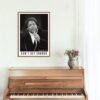 Barry White - Jazz Music Poster, Amsterdam Concert 1974, Gallery Matte