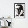 Bill Evans - Jazz Music Poster, New York 1961, Gallery Matte