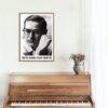 Bill Evans - Jazz Music Poster, New York 1961, Gallery Matte