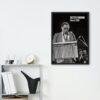 Dexter Gordon - Jazz Music Poster, Utrecht 1980, Smooth Matte Art Print