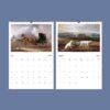 John Ferneley Wall Calendar – English Artist, Vintage Horse Art, Equestrian Gift, Semi-Glossy Paper