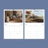 John Ferneley Wall Calendar – English Artist, Vintage Horse Art, Equestrian Gift, Semi-Glossy Paper