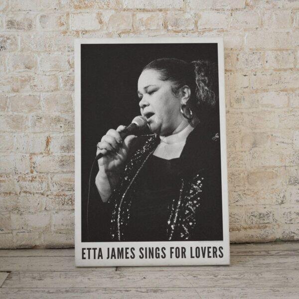 Etta James – Jazz Music Poster, Deauville 1990, Smooth Matte Art Print