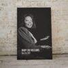 Mary Lou Williams – Jazz Music Poster, CBS Studio NY 1947, Gallery Matte