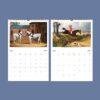 Horse Wall Art Calendar – English Artist, Frederick Herring Sr., Equestrian gift, Semi-Glossy Paper