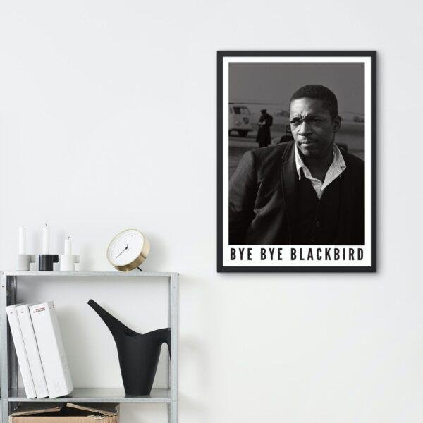 John Coltrane – Jazz Music Poster, Amsterdam 1963, Smooth Matte Art Print