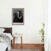 John Coltrane – Jazz Music Poster, Amsterdam 1963, Smooth Matte Art Print
